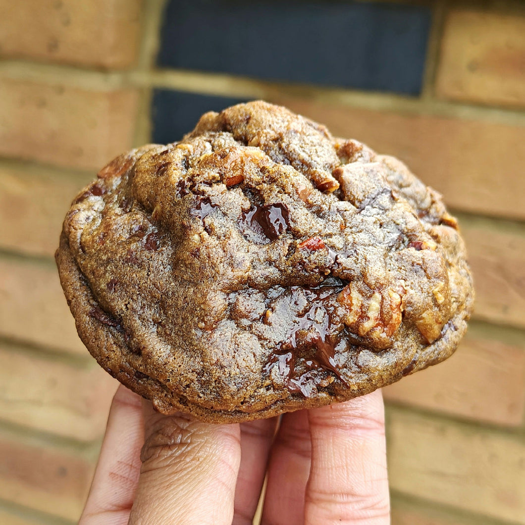 NYC Double Chocolate Roasted Pecan Cookie