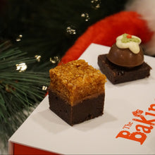 Load image into Gallery viewer, Belgian Chocolate Brownie Christmas Gift Box (Pre-Order)
