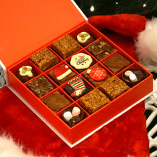 Load image into Gallery viewer, Belgian Chocolate Brownie Christmas Gift Box (Pre-Order)
